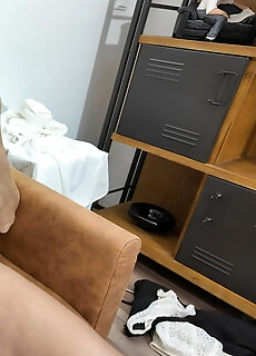 Masturbating 58 Year Old Housewife Nicole V. With Her Big Natural Saggy Tits Gets Wet On The Sofa!