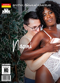 German Naomi Is A 51 Year Old Black Milf Boss Who Gets Fucked At The Office By Her Employee