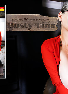 Mature.nl - Big Breasted Hairy Grandma Busty Tina Invites You To Her Cabin And Have Fun