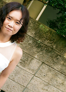 Kanako Domoto Is A Hairy Creampie Loving Housewife Who's Fucking The Guy Next Door