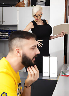 Mature.nl - Fucking At The Office With Tanya Virago, The Milf Office Slut!